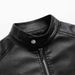 Men's Clothing New Tops Leather Jacket Men's PU Leather Jacket Spring And Autumn Korean Style Trendy Stand Collar Motorcycle Clothes Work Jacket Men_viptrois.com