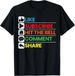 T-shirtt-shirtlike Subscribe 2026 Hit The Bell Comment Share Live_viptrois.com