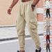 Men's Sports Overalls American Style Spring Autumn Thickened Multi Pocket Jacquard Casual Clothing_viptrois.com