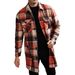 Men's Clothing European And American New Men's Jacket Shirt Casual Sports Long Button Double Pocket Windbreaker_viptrois.com