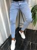 Men's Slim Fit Stretch Denim Jeans - Comfortable Straight Leg Trousers For Casual & Work_viptrois.com