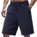 Men's Summer Shorts, Heavyweight Textured Jacquard Pattern, Loose Fit High Street Hip Hop Style Casual Short Pants_viptrois.com