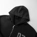 Loom European American High Dark Style Embroidered Hooded Zipper Sweatshirt For Men Spring And Autumn Trendy Brand Street_viptrois.com