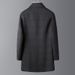 Men's Clothing lining thickened double sided wool coat men's cashmere wool coat mid length wool double sided wool coat_viptrois.com