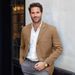Men's Clothing Foreign Trade Men's Solid Color Cotton And Linen Retro Casual Business Suit Jacket Youth European Size Suit_viptrois.com
