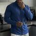 Men's Performance Polo Shirt – Breathable Dralon® Muscle Fit For Basketball & Gym Training (Full-Zip & Wing Collar Styles, White/Black/Khaki)_viptrois.com