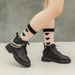 Child's shoes Girls' soft soled all-match single boots big kids student Internet celebrity ankle boots trend_viptrois.com
