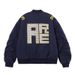Men's Vintage Baseball Jacket – Oversized Zip-Up Windbreaker With Contrast Panels (S-XXXL, Navy/Black)_viptrois.com