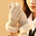 Women's Gloves New Women's Winter Gloves For Cycling, Warm, Plush, Electric Bikes, Cashmere, Winter Ladies' Cycling And Driving, Touch Screen_viptrois.com