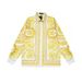 European And American Fashion Youth Plus Size Trendy Brand Vacation Casual Men's Loose Palace Print Popular Color Long_viptrois.com