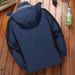 Men's Clothing outdoor jacket waterproof breathable single layer jacket plus size mountaineering ski suit_viptrois.com