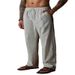 Men's Clothing Men's Linen Drawstring Solid Color Breathable Outdoor Loose Casual Straight Trousers_viptrois.com