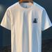 Pure Cotton Youth T-shirt With Internet Famous Print 2025 Short New Casual Summer Half Sleeved_viptrois.com