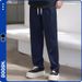 Men's Clothing Flowy Loose Fit Versatile Men's Casual Cationic Jeans - Relaxed Fit, Breathable & Stylish Straight-Leg Pants With Contrast Stitching_viptrois.com