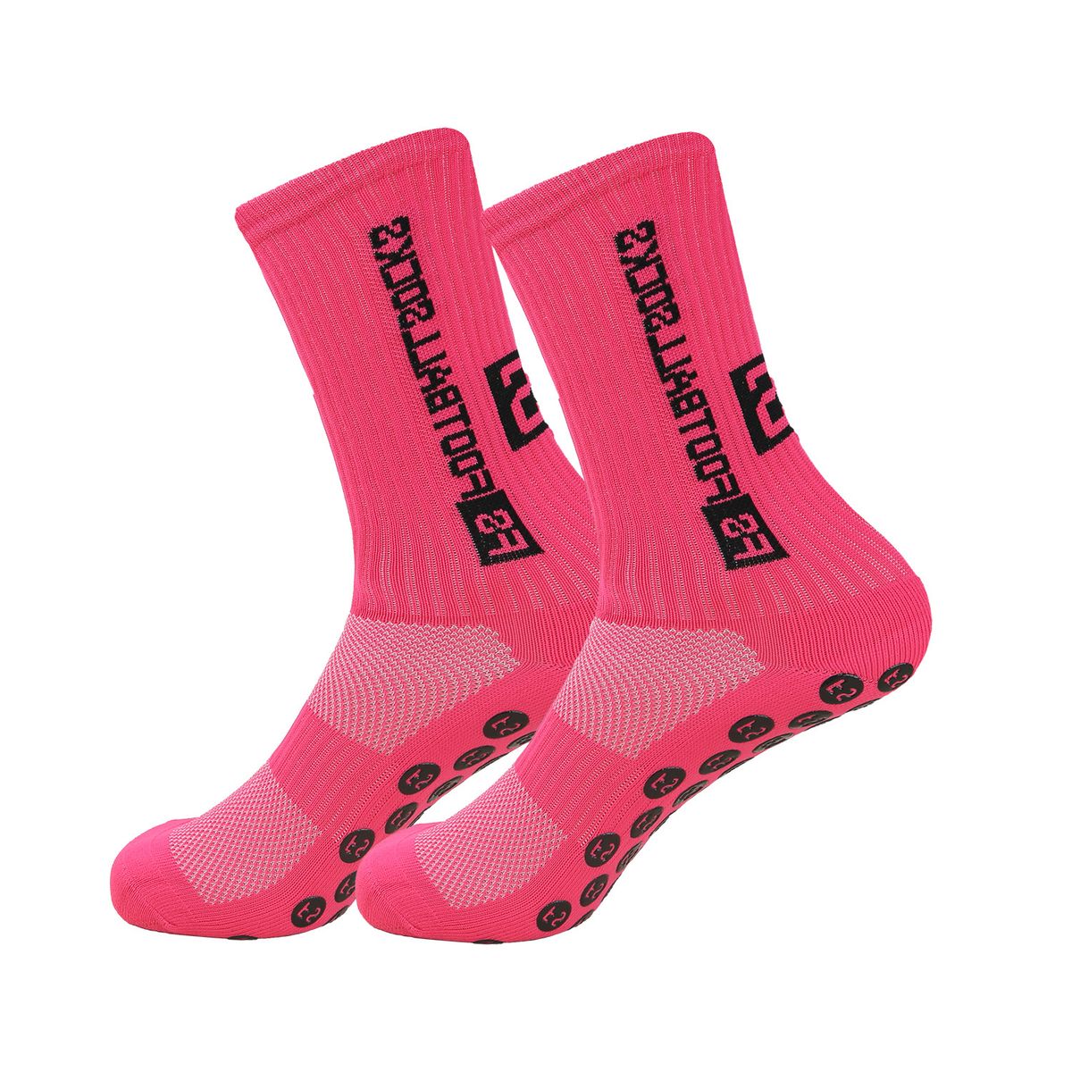 Thickened football socks men's and women's training socks non-slip tube professional running sports football glue non-slip socks_viptrois.com