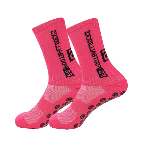 Thickened football socks men's and women's training socks non-slip tube professional running sports football glue non-slip socks_viptrois.com