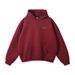 Men's Drop Shoulder Velvet Crocodile Maple Leaf Print Sweatshirt - Oversized Streetwear Pullover With Comfort Fit_viptrois.com