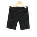 Men's Clothing Unisex High Quality Denim Shorts Retro Washed Distressed Ripped Straight Leg Loose Fit Five Point Pants_viptrois.com