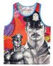 Men's Clothing 3D Digital Printing Leisure Sports Pullover Sleeveless Vest_viptrois.com
