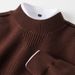 2025 New Anti-Pilling Winter Men's Knit Sweater Half Turtleneck Inverted Triangle Jacquard Base Shirt_viptrois.com