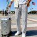 Men's Four Seasons Loose Straight Sports Casual Trousers Oversize Pants_viptrois.com