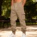 Men's Clothing Men's Heavyweight Fleece-Lined Cargo Pants - Winter Casual Streetwear Outdoor Work Pants With Multi-Pockets, Comfort Fit, 11 Colors_viptrois.com