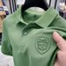 High End Men's Clothing Polo Shirt Short Sleeved Pique Summer Light Casual Embroidered Lapel T-Shirt Top Clothes_viptrois.com