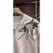 Summer Floral Letter Embroidery Crew Neck T-Shirt For Men Short Sleeve Loose Fit Casual Versatile Couple Style Top_viptrois.com