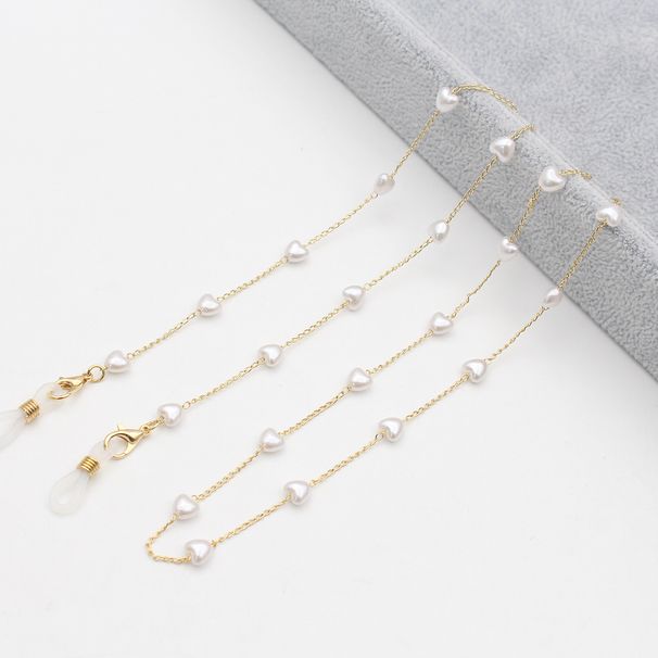 Neck Pearl Mask Hanging Rope Chain Anti-Slip Eyeglass Strap_viptrois.com
