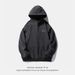 Monochrome Man- 430G Heavyweight Fleece Half-Zip For Men Spring New American Retro Texture Hoodie Jacket_viptrois.com