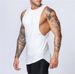 2025 Männer Gym Kleidung Sommer Fitness Baumwolle Tank Top Männer Jogging Bodybuilding Ärmelloses Shirt Atmungsaktive Oansatz Casual Muskel Weste_viptrois.com