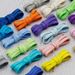 Flat Cotton Waxed Shoelaces Fit Small White Shoes Canvas Shoes Casual Shoes Simple Shoes_viptrois.com