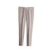 Men's Slim-Fit Chino Pants, Lightweight, Dusty Blue, Business Casual, Straight-Leg, Polyester Blend, Wrinkle-Resistant, Summer Office Wear_viptrois.com