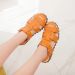 Summer Children Shoes Closed Toe Toddler Boys Leather Cut-outs Breathable Beach Sandalia Infantil Kids Sandals Comfort_viptrois.com