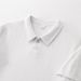 Men's Clothing Summer Jacquard Brocade Ammonia Seamless Cool Short Sleeved Men's T Shirt Casual Solid Color Lapel High End Polo Shirt_viptrois.com