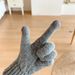 Men's Knitted Warm Gloves Winter Cold-Proof Thickened Korean Style Business Fashion Personality Cable Knit Touchscreen_viptrois.com