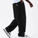 Men's Wide Corduroy Cargo Pants With Logo Pockets - Relaxed Fit Retro Casual Trousers For Everyday Wear (Multiple Colors & Sizes)_viptrois.com