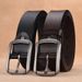 Men's Belts Student Fashion Genuine Leather Alloy Pin Buckle Belt Trendy Fashion Men's Business Belt Casual All Match Belt_viptrois.com