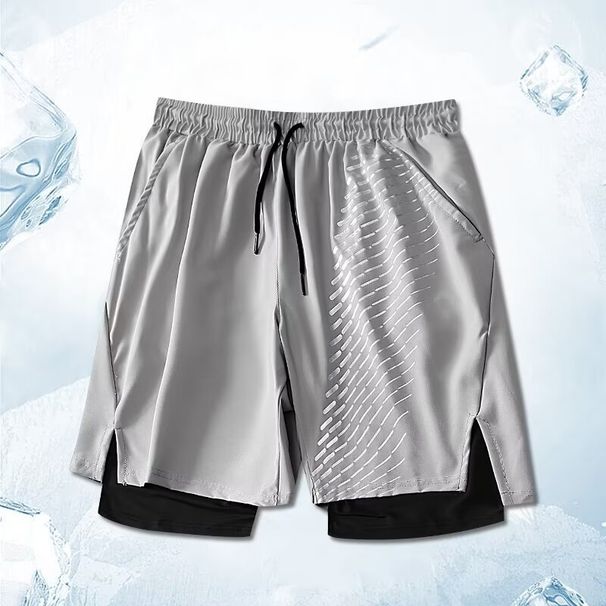 Men's Clothing Swimming Trunks Quick Drying Ice Silk Anti Embarrassment Suit Adult Professional Boxer Beach Pants_viptrois.com