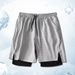 Men's Clothing Swimming Trunks Quick Drying Ice Silk Anti Embarrassment Suit Adult Professional Boxer Beach Pants_viptrois.com