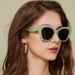 Men's Sunglasses New Style Personalized Sunglasses Men And Women Sunglasses Street Shooting Retro Cat Eye Sun Glasses_viptrois.com
