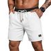 Men's Clothing Men's Casual Fitness Sports Shorts Summer Style Muscular Five Point Pants Color Block Fashion Handsome_viptrois.com
