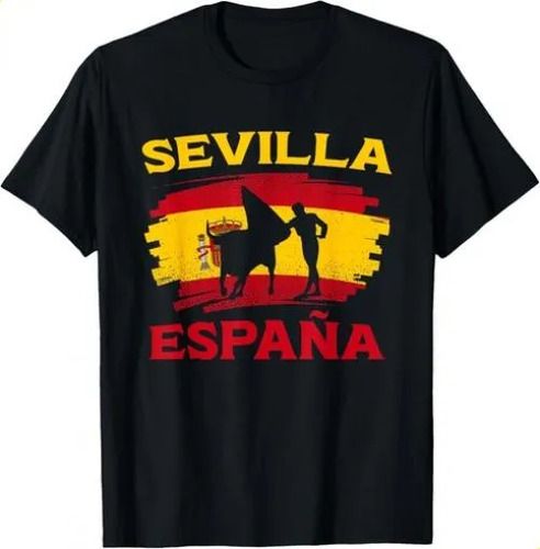 T-shirtsevilla 2026 Espana Spain Bullfighting _ Toreador Bullfi_viptrois.com