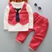 Children's Suit Tie Vest Two Piece Suits 1 4 Years Old Boys And Girls Little Gentleman Children's Clothing_viptrois.com