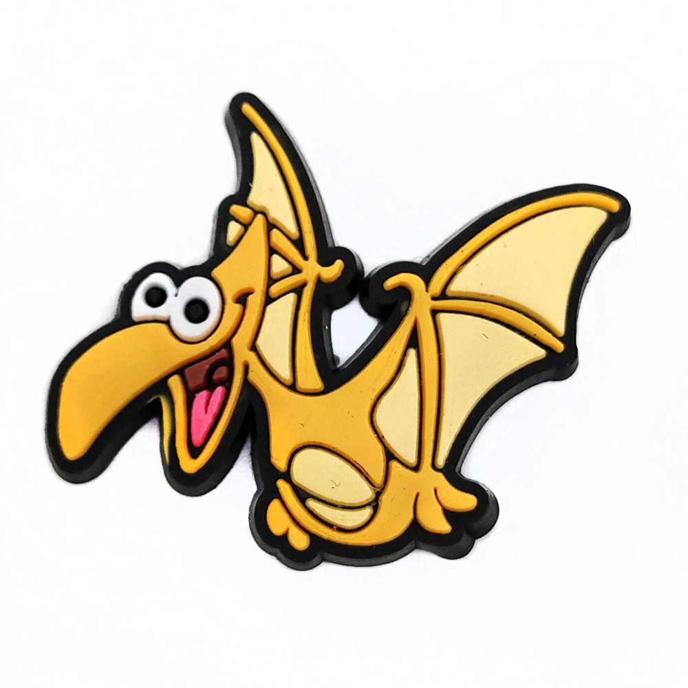 Cute Dinosaur Series Shoes Flower Shoe Buckle PVC Soft Glue Personality DIY Garden Shoe Accessories Accessories_viptrois.com