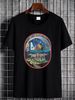 Flat Earth Elephant World Turtle T-SHIRT Aliens UFO Illuminati Tartaria GIFT TEE Stretched Versatile Soft Streetwear Comfortable Graphic_viptrois.com