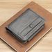 Wallet Card Cases New Retro Men's Short Wallet Card Holder With Multiple Card Slots And Coin Purse In Stock_viptrois.com