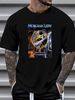 MORGANA LEFAY Sanctified T-Shirt Short Sleeve Cotton Black Men S To 5XL MD1339 Stretched Graphic Slightly Comfortable Top For Everyday Wear Casual_viptrois.com