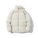 Winter Loose Plus Size Jacket For Men, Stylish Casual Versatile Solid Color Thickened Puffer Jacket, Unisex Cotton Coat_viptrois.com