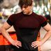 Men's Performance Gym T-Shirt – Moisture-Wicking Stretch Polyester With Breathable Mesh Panels For Basketball & Training_viptrois.com